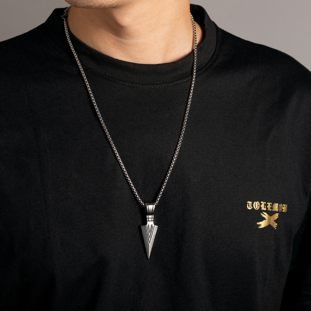 Minimalist Geometric Double Layer Necklace with Adjustable Chain